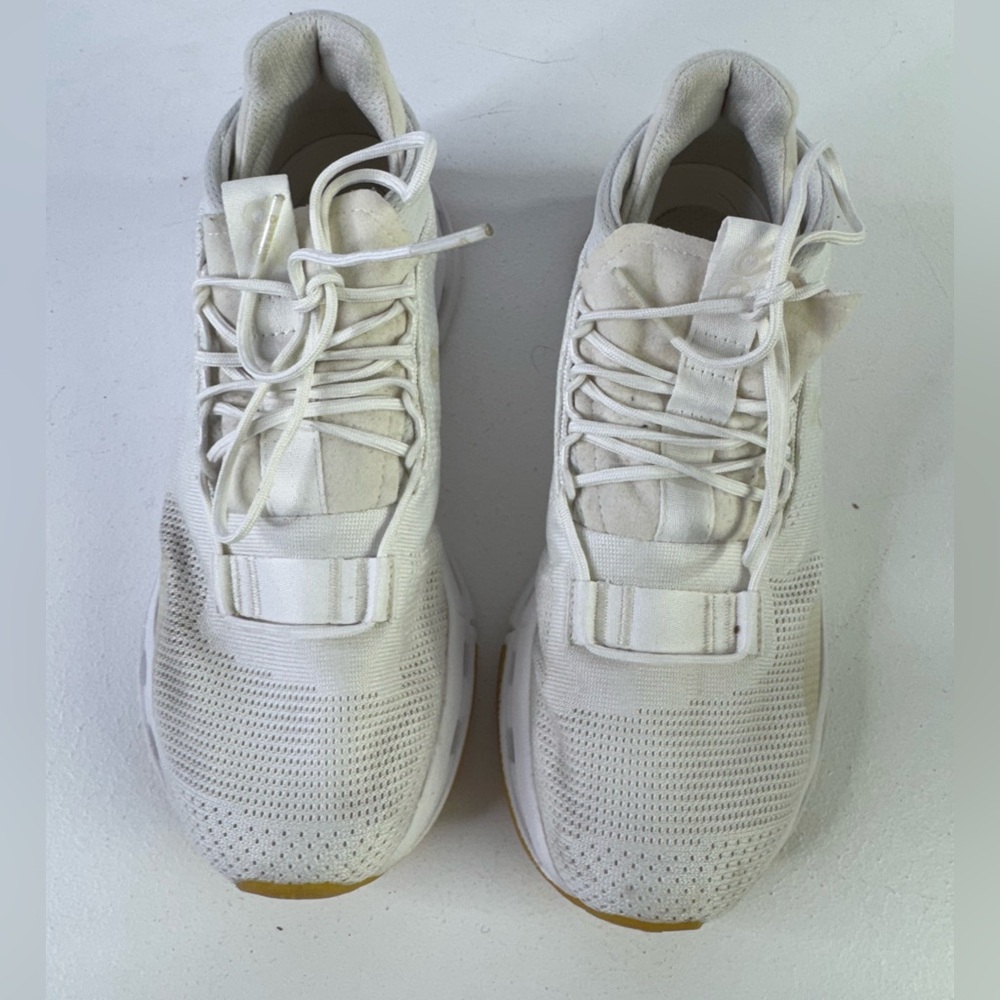 On Running Cloudnova CloudTec Sneakers Undyed-White White Women’s 7.5 - Picture 2 of 11